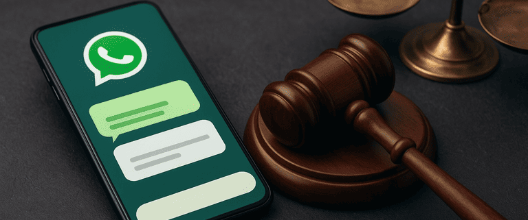 Contenziosi civili e messaggi whatsapp